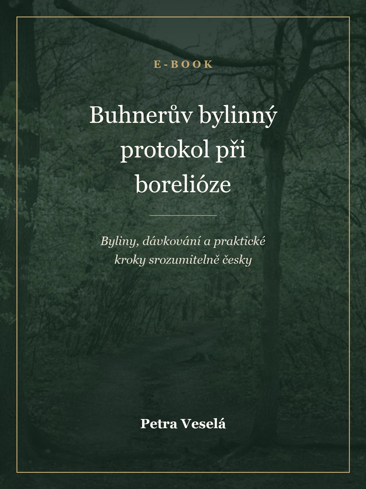 Buhnerův bylinný protokol při borelióze – e-book Petry Veselé